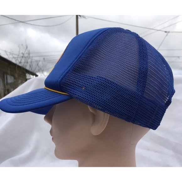 Vtg Hawaii Cap Hat Snapback Trucker Mesh Hawaiian Headwear Rainbow 80s Cord HTF - Picture 6 of 16